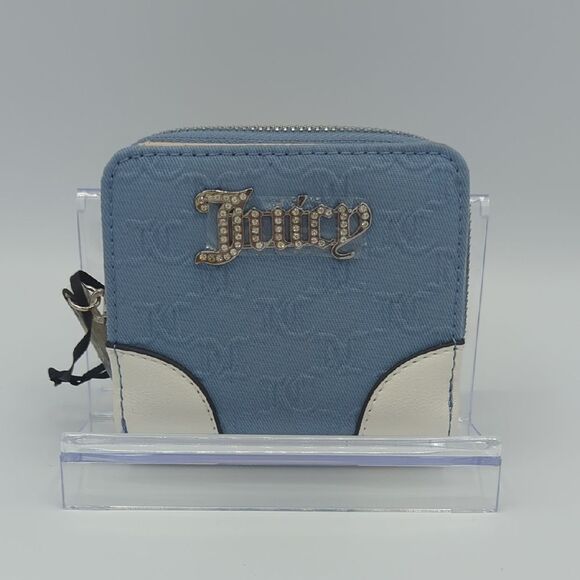 Juicy Couture Denim Blue Wallet - Picture 1 of 6